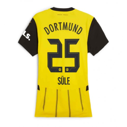 Fotbalové Dres Borussia Dortmund Niklas Sule #25 Dámské Domácí 2024-25 Krátký Rukáv